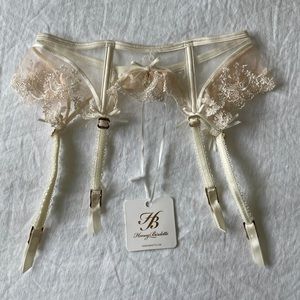 Honey Birdette Daisy Suspender Belt XS